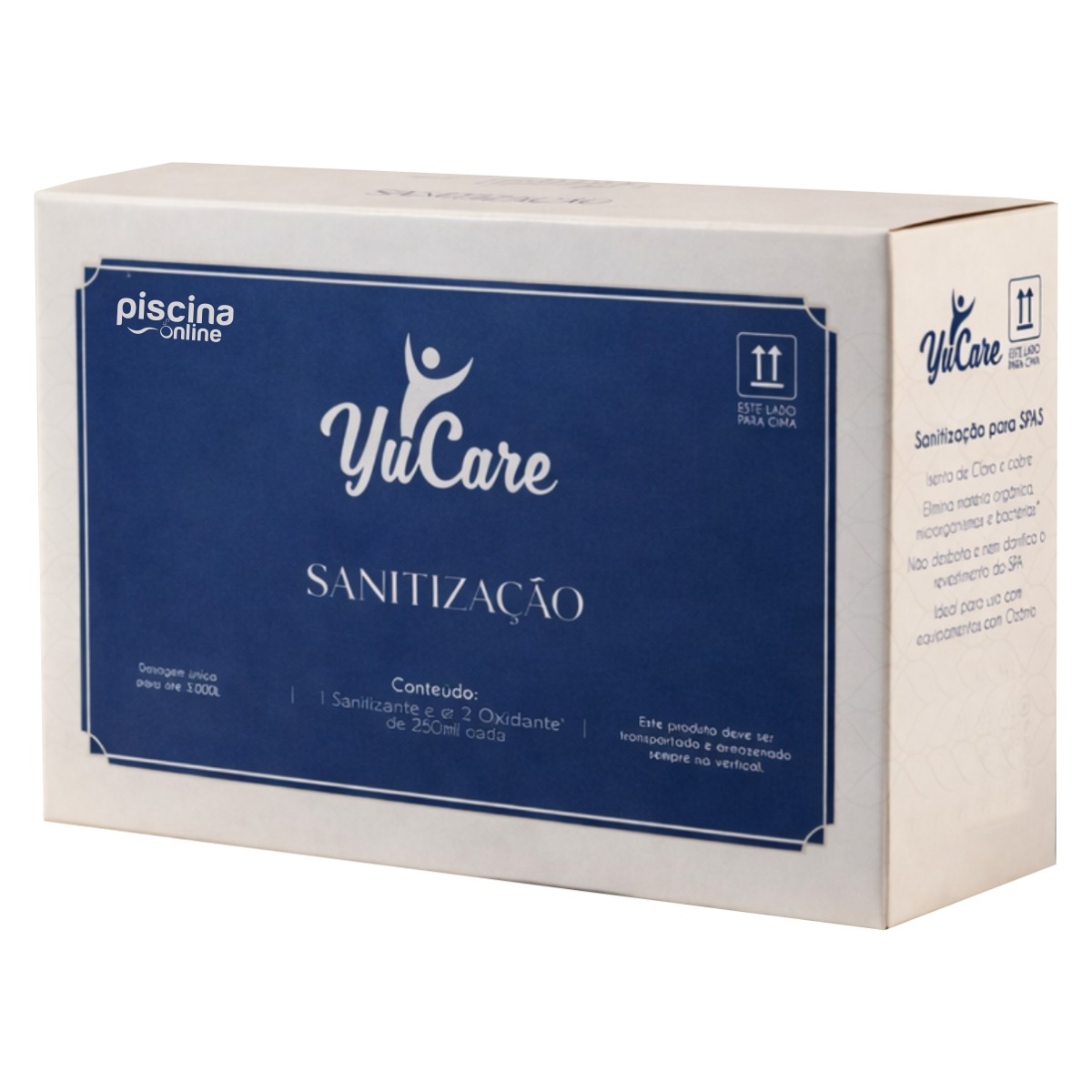 Caixa do Kit YuCare Spa Sanitização